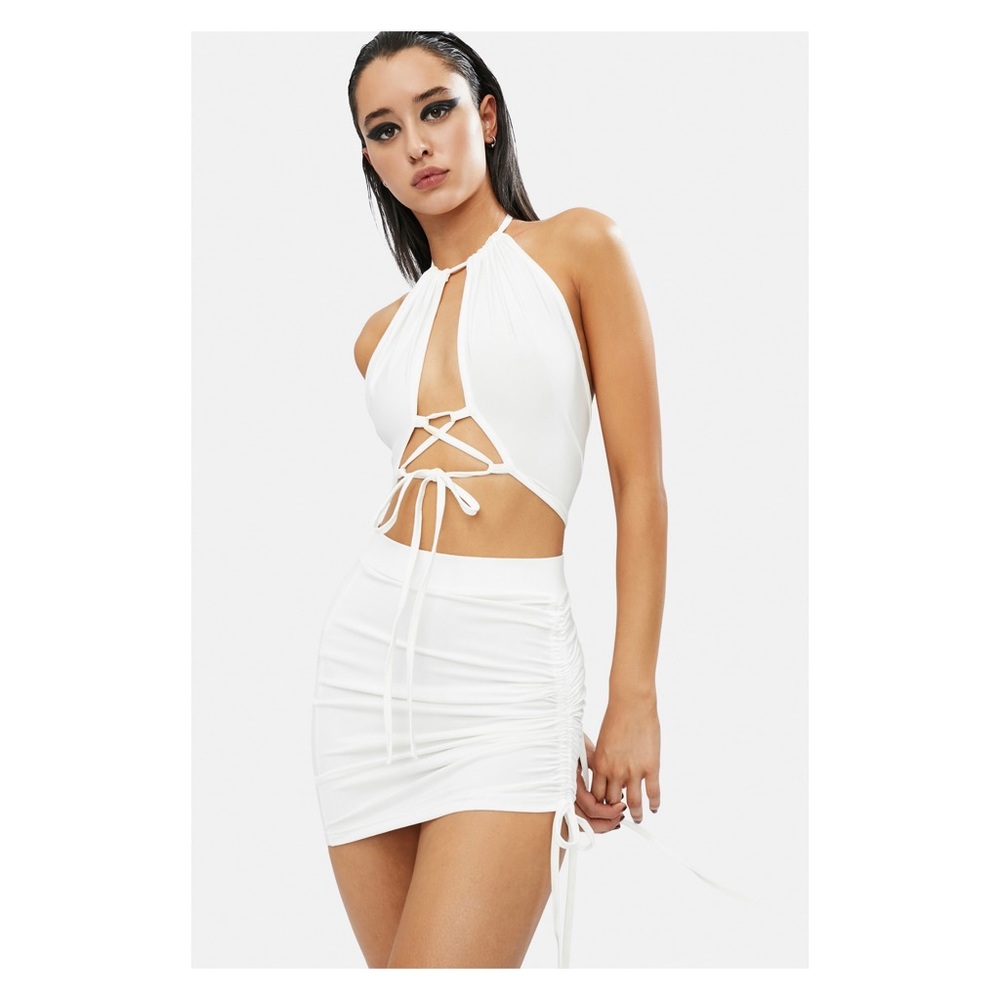 White Skirt Set